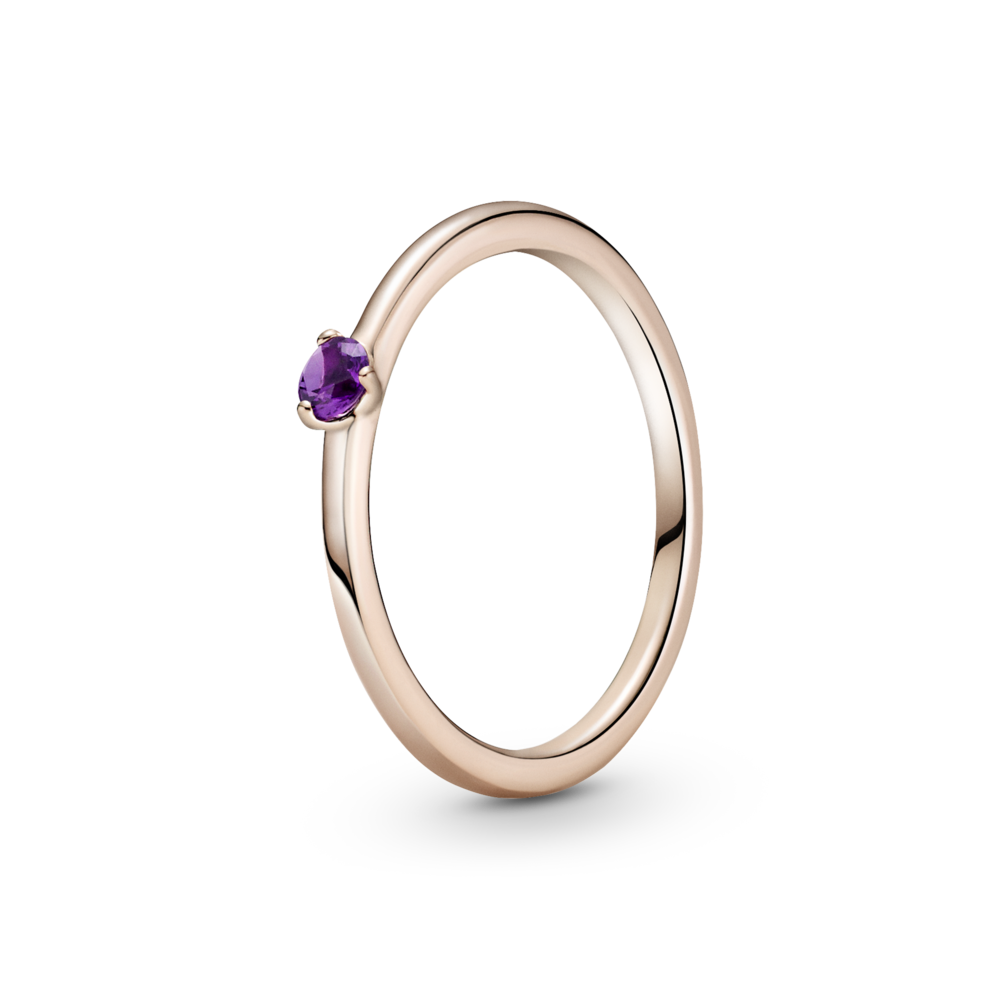 Кольцо "Пурпурный талисман" от Pandora RU