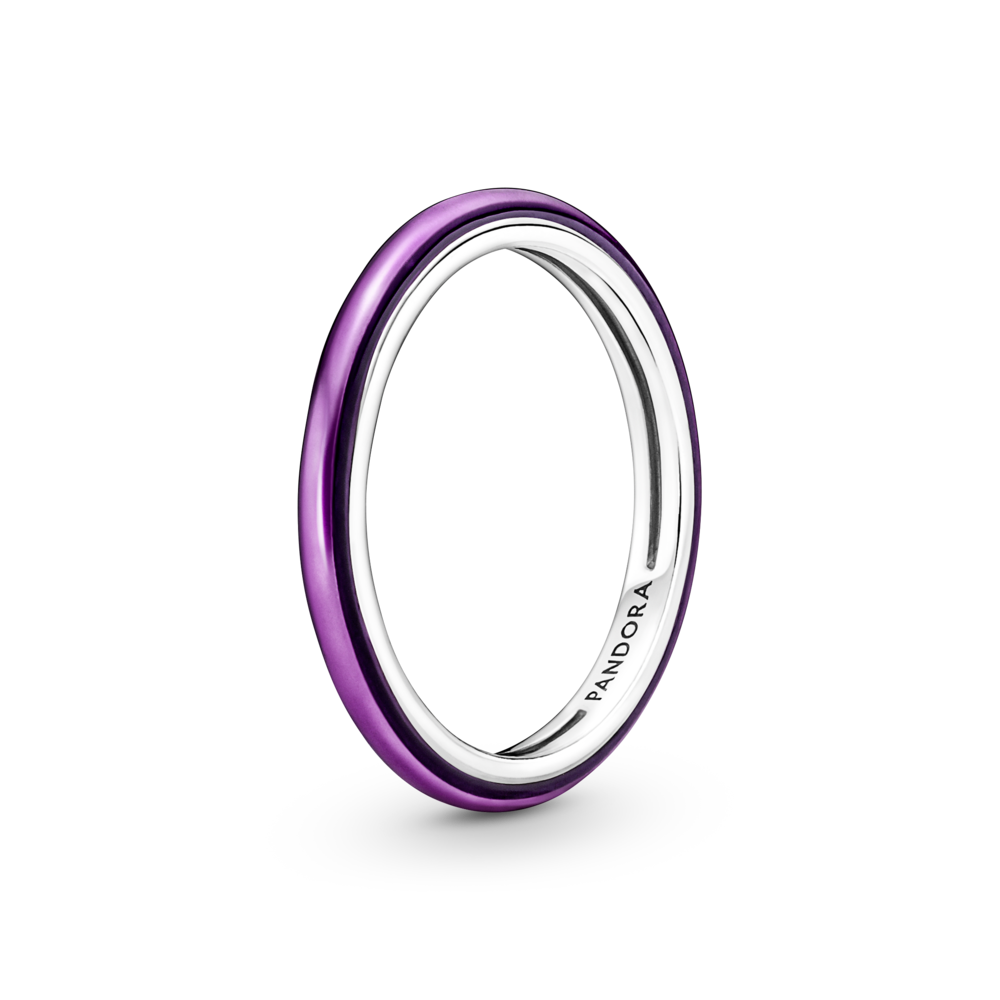 Наборное кольцо Pandora ME Shocking Purple от Pandora RU