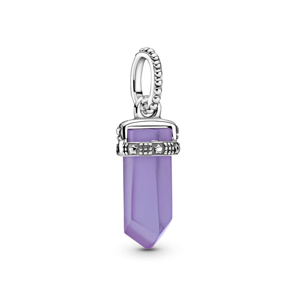 Кулон "Пурпурный кристалл" от Pandora RU